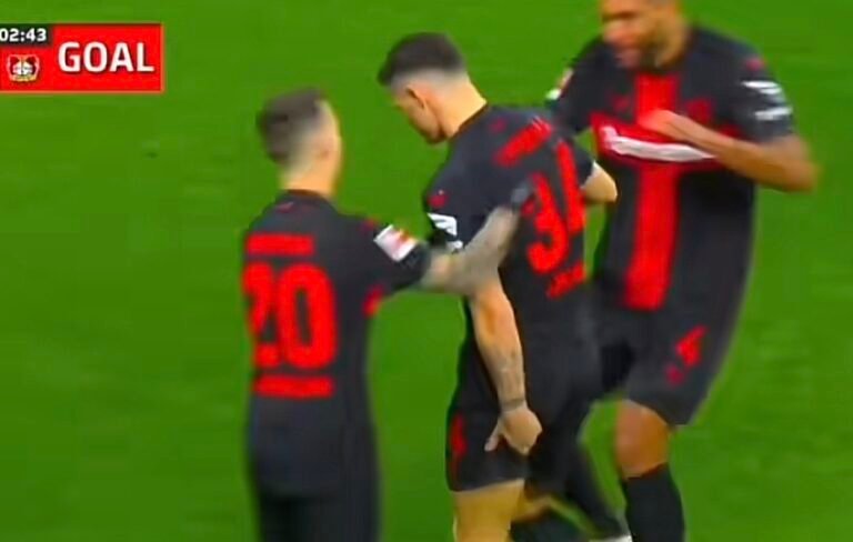 (VIDEO) Granit Xhaka trrëmbën Xabi Alonson me festimin e tij pas golit, ja e vërteta