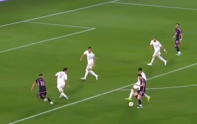 (VIDEO) Tiki-Taka si dikur nga Messi dhe Alba , në fund shenon Leo Messi